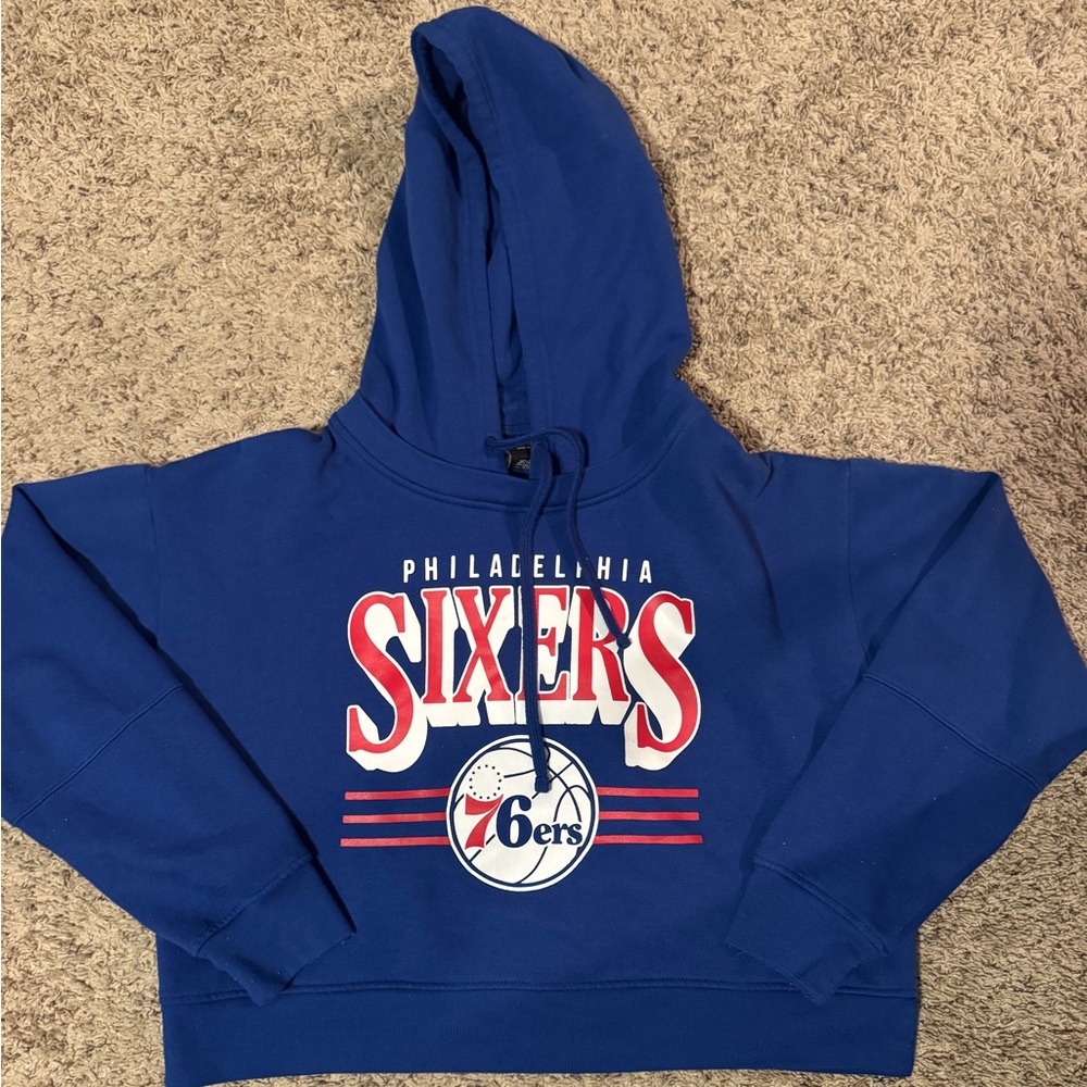 NBA Philadelphia 76ers cropped Sweatshirt